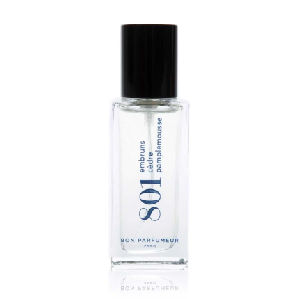 Bon Parfumeur 801 Sea Spray Cedar Grapefruit Eau de Parfum 15ml