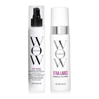 Color Wow Raise the Root Thicken & Lift Spray & Extra Large Bombshell Volumizer