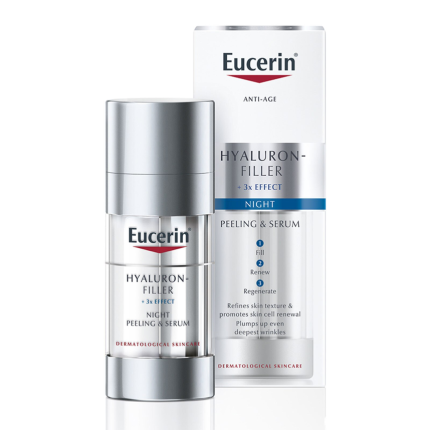 Eucerin Hyaluron-Filler Night Peeling & Serum 30ml