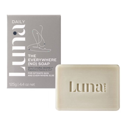 LUNA DAILY The Everywhere (No) Soap pH balancing with prebiotics + Vitamins C+E 125g