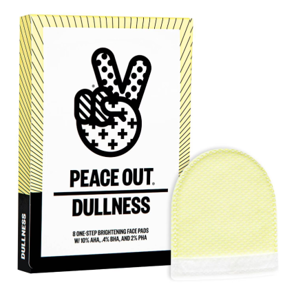 PEACE OUT SKINCARE Dullness 8 One-Step Face Pads